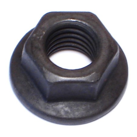 MIDWEST FASTENER Flange Nut, M10-1.50, Steel, Class 10, Black Phosphate, 15 PK 77188